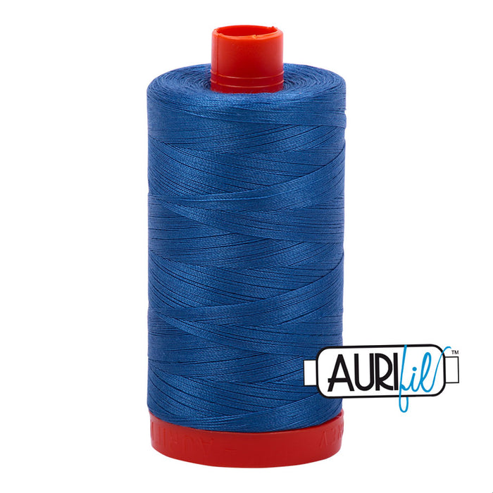 Aurifil Thread Peacock 6738 50 wt.  Sold by Canadian online fabric shop Woven Fabric Gallery