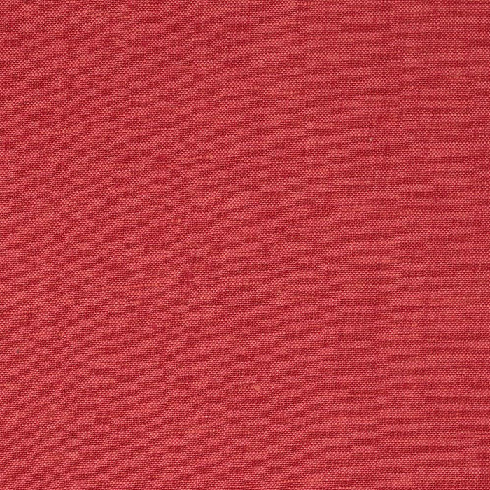 Organic Yarn Dyed Linen Scarlet from Birch Fabrics. Sold by Candian online fabric store Woven  Fabric Gallery.