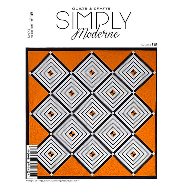 Simply Modern #18 magazine. Sold by Canadian online fabric store Woven Fabric Gallery.