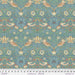 Strawberry Thief Marine fabric by William Morris. Sold by Canadian online fabric store Woven Fabric Gallery.