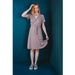 The Westcliff Dress Pattern by Friday Pattern Co. Sold by Canadian online fabric store Woven Fabric Gallery.