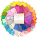 Tula's True Colours 5" charm pack. Sold by Canadian online fabric store Woven Fabric Gallery.