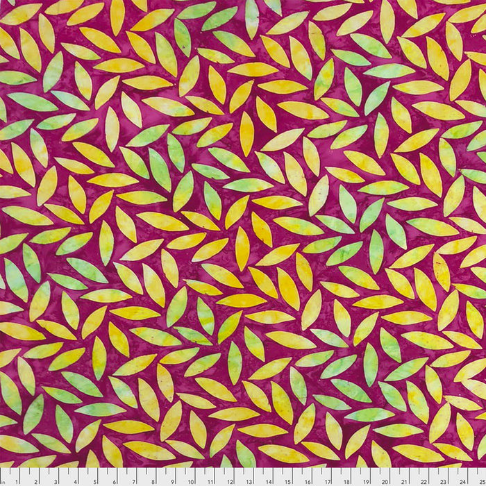 Tumbling Leaf Magenta Batik — Woven Modern Fabric Gallery