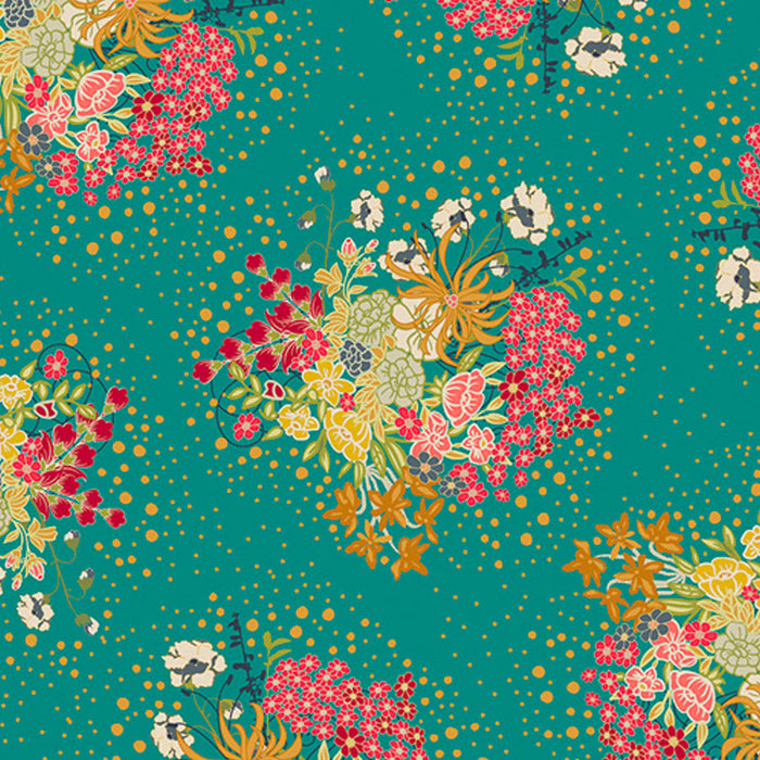 Verdant Bloom fabric from Art Gallery Fabrics. Sold by Canadian online fabric store Woven Fabric Gallery.