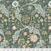 Wilhemina Sage fabric by William Morris. Sold by Canadian online fabric store Woven Fabric Gallery. 