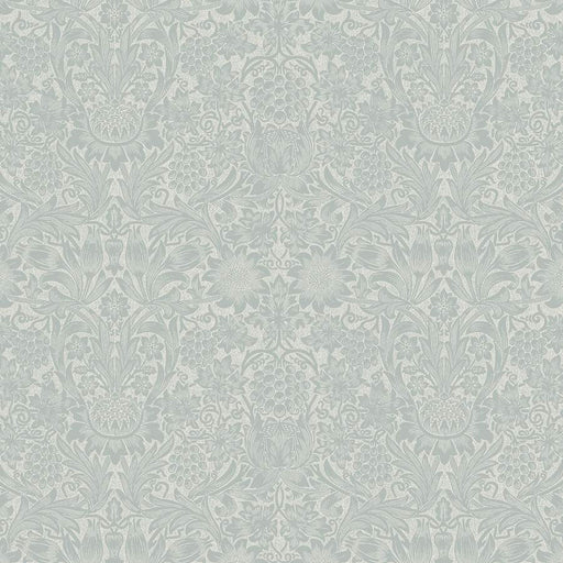 Morris & Co. Sunflower Mint fabric - Woven Modern Fabric Gallery